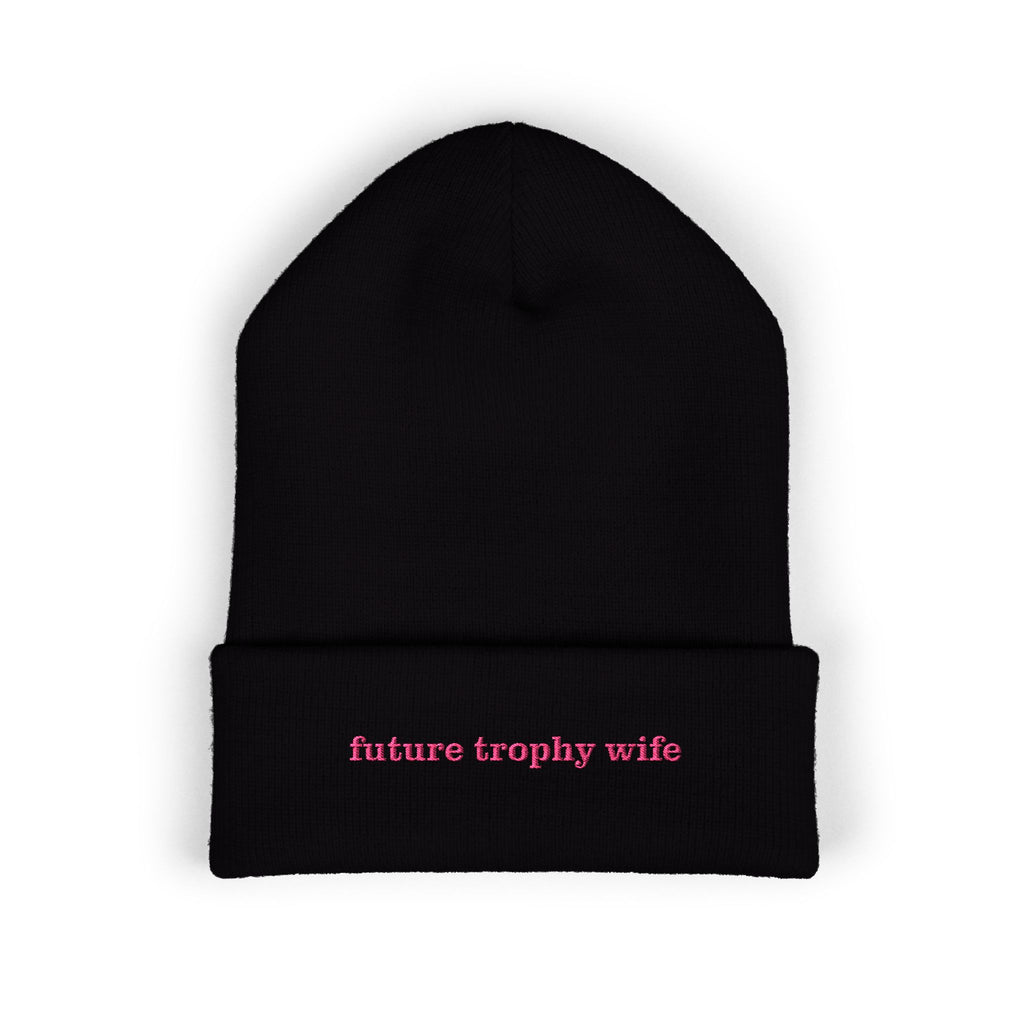 Future Trophy Wife Beanie black