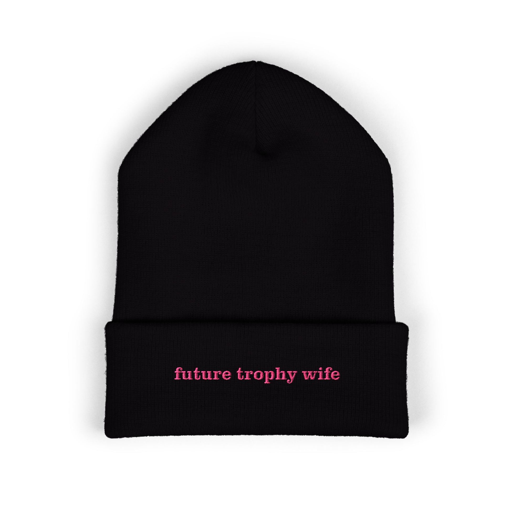 Future Trophy Wife Beanie black