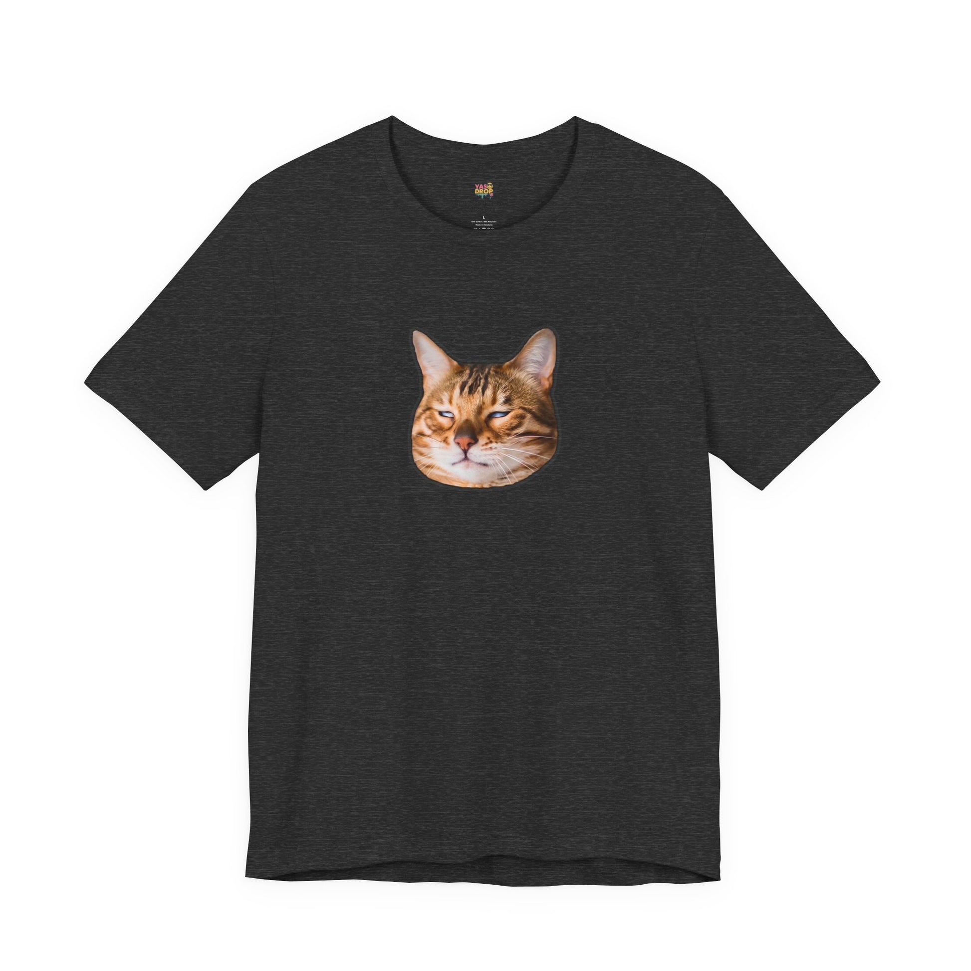 The Judgemental Cat Graphic Tee | Aesthetic Streetwear Top vintage black