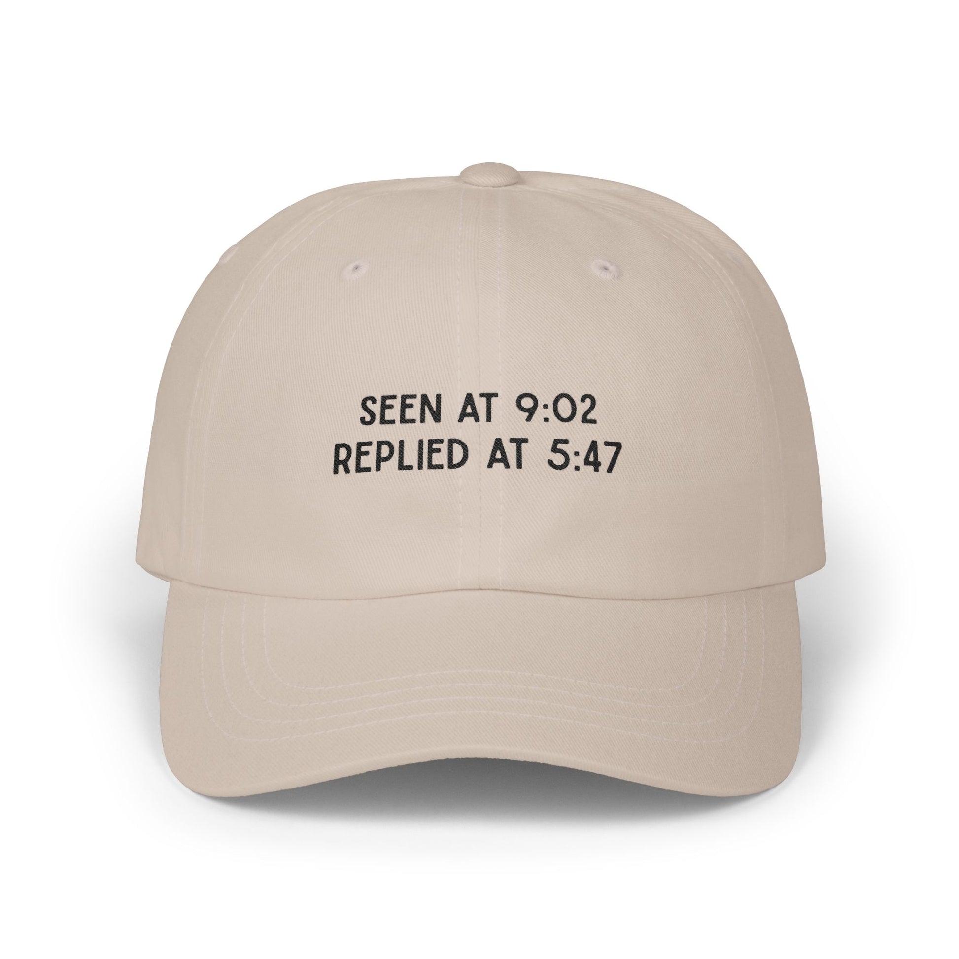 late replier cap  khaki